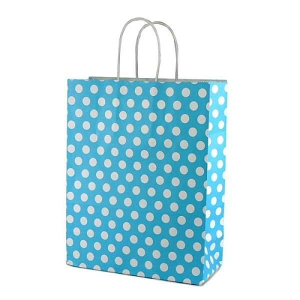 POŞET ÇANTA KRAFT PUANTİYELİ 31*12*41 cm