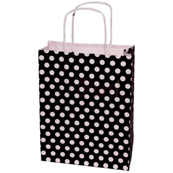 POŞET ÇANTA KRAFT PUANTİYELİ 31*12*41 cm