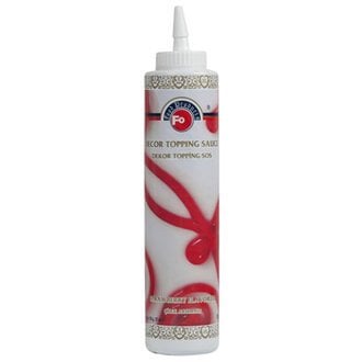 FO ÇİLEK AROMALI DEKOR TOPPING SOS 750GR.