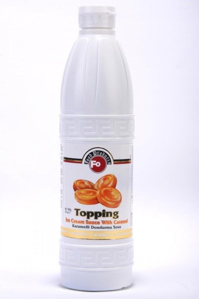 KARAMELLİ Topping (DONDURMA SOSU) 1KG. FO MARKA