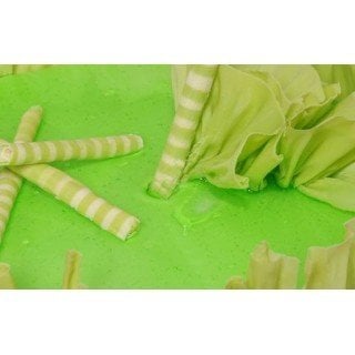 KİVİ Aromalı Bitkisel Dekoratif Soğuk Pasta Jeli 1 KG. Fo Marka